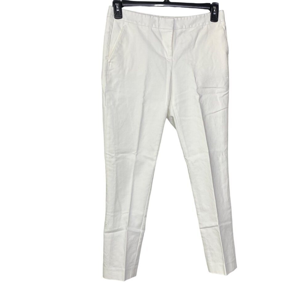 VINCE CAMUTO WHITE CASUAL SLIM LEG PANTS SIZE 4